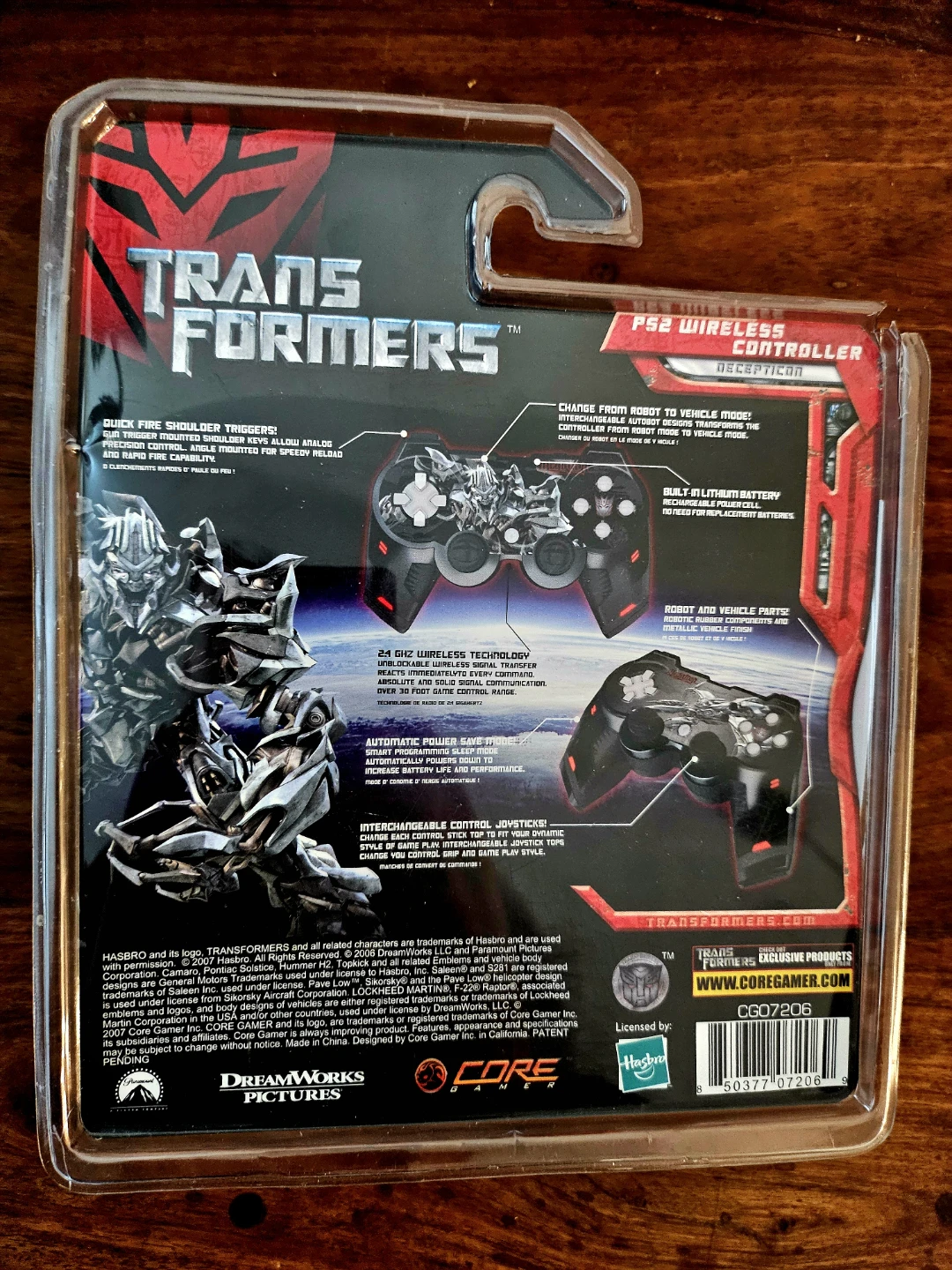 Transformers Megatron PS2 Wireless Controller - photo 2