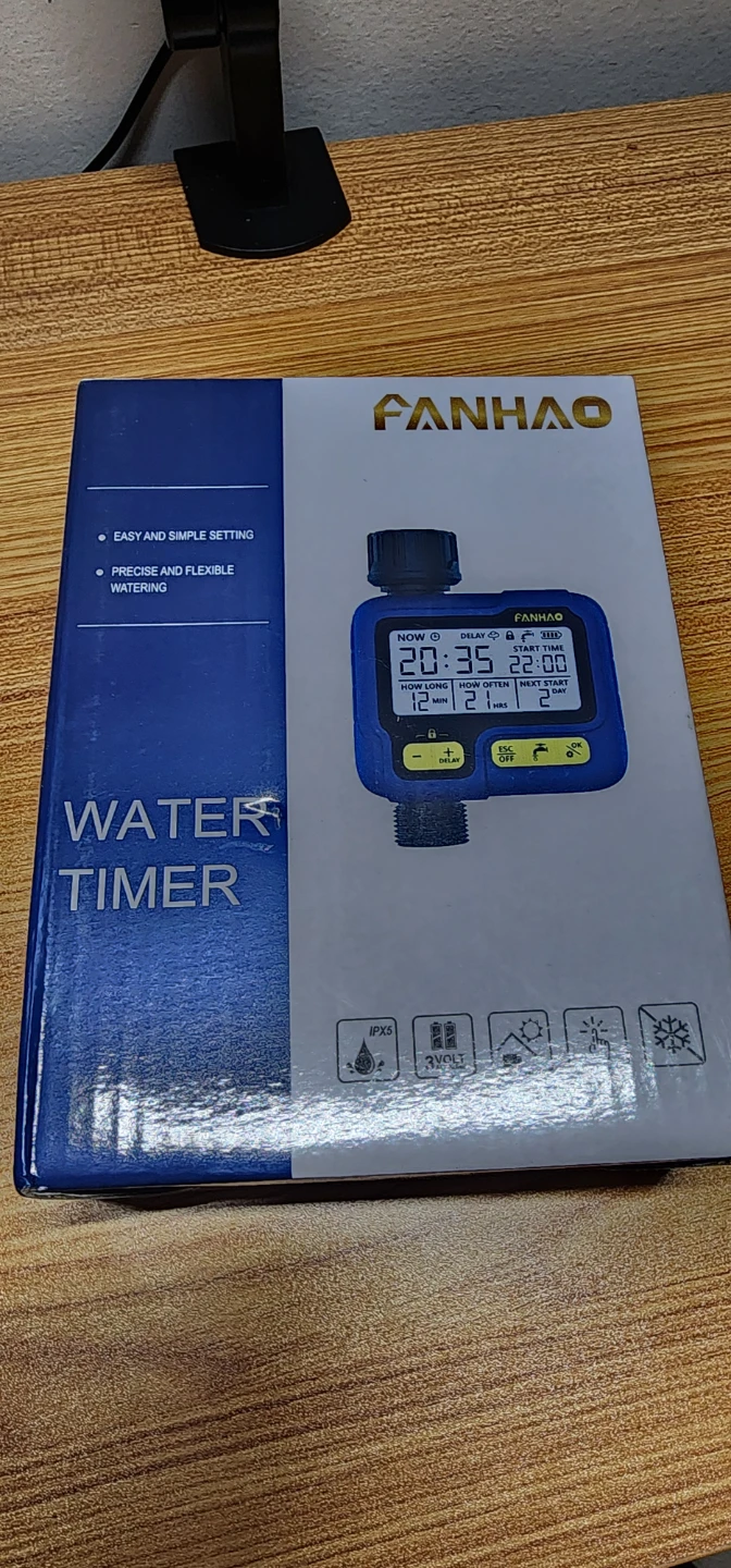 FANHAO Programmable Water Timer Blue | 1 Zone