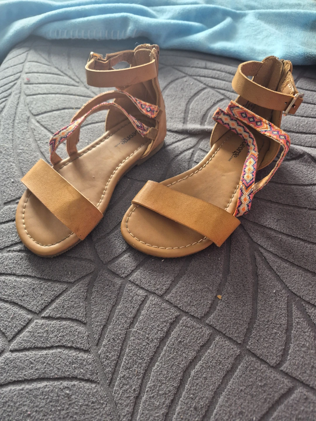George Girls' Sandals Size 11