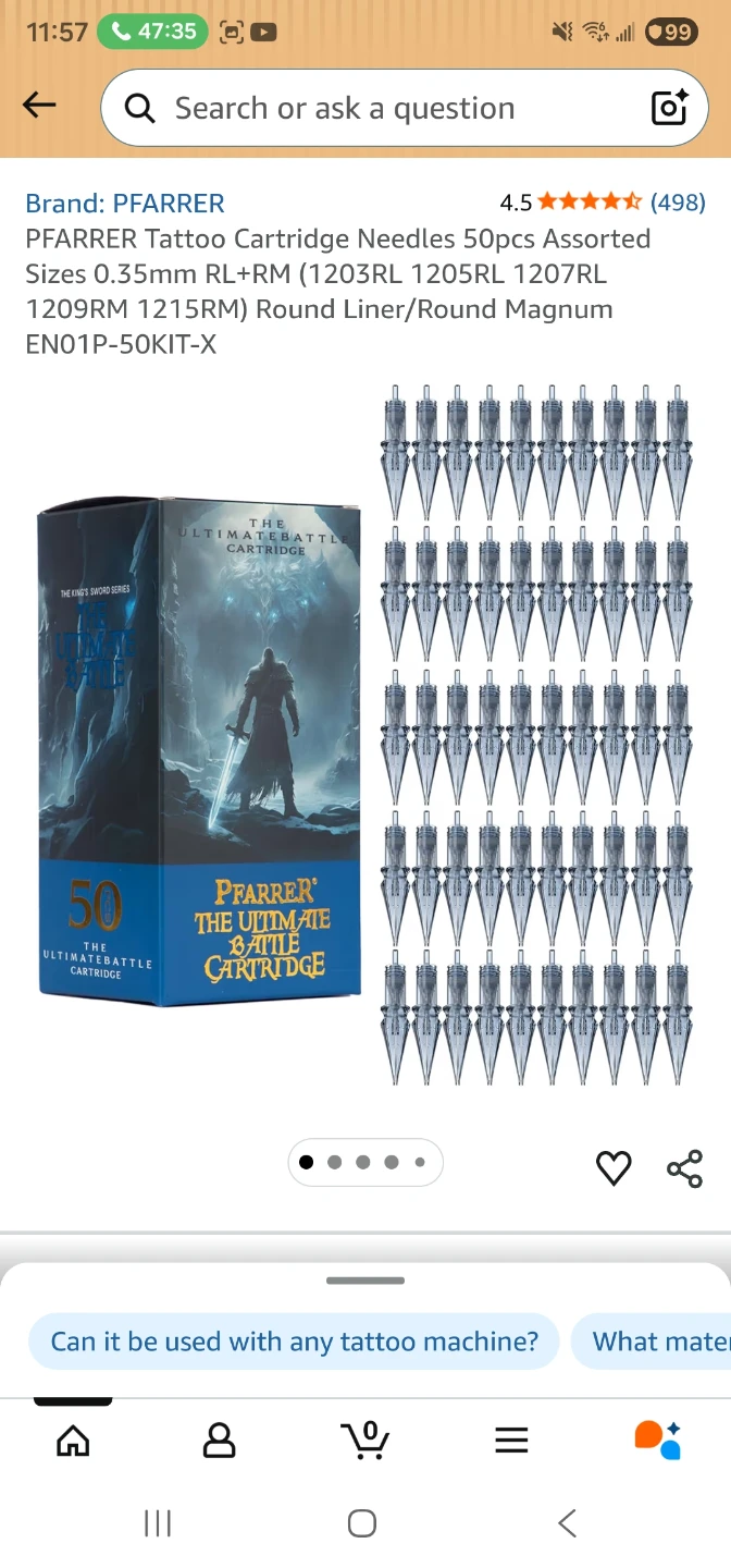 Pfarrer The Ultimate Battle Tattoo Cartridge Needles - 50 pcs - photo 5