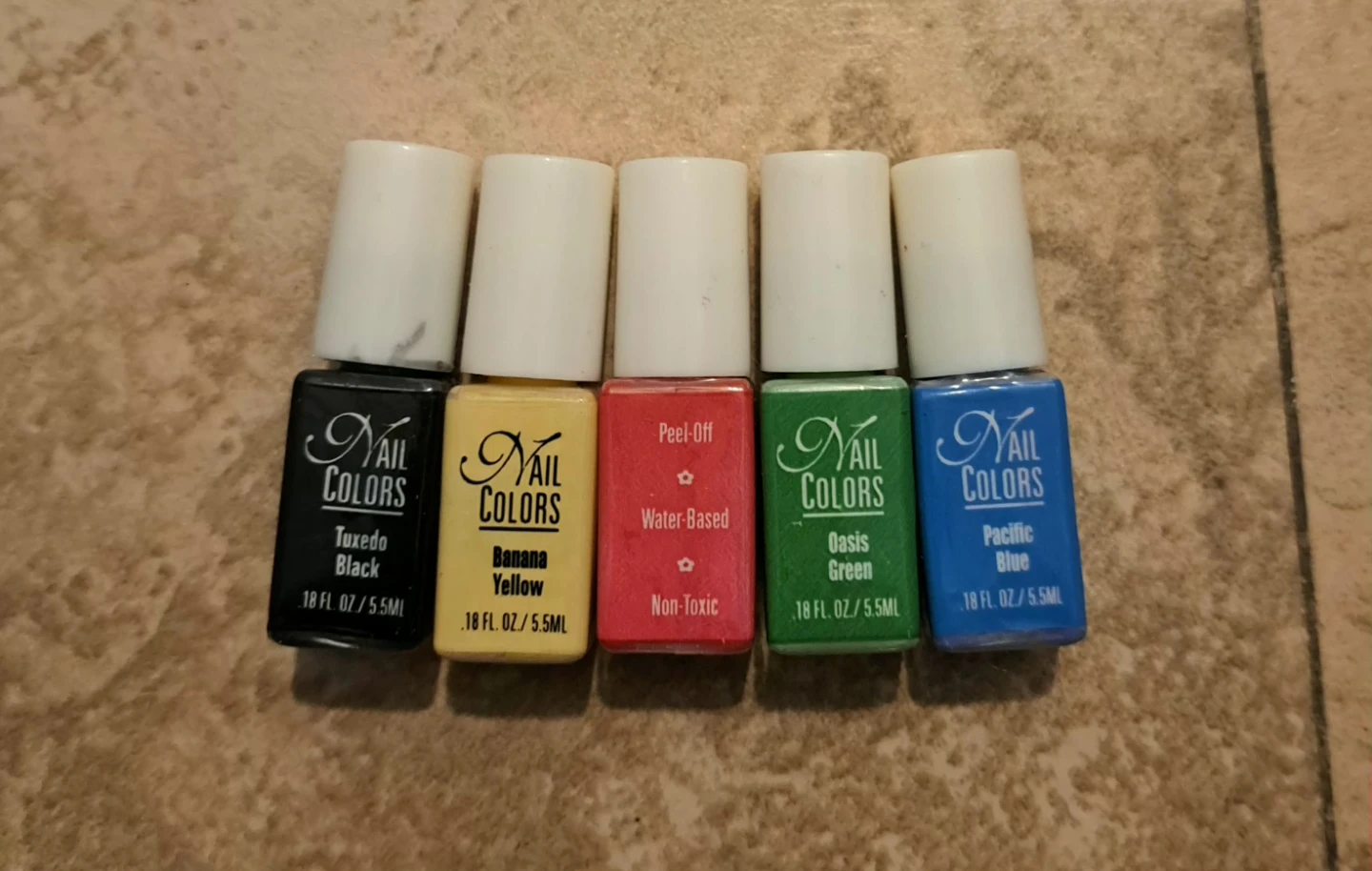 Klutz Nail Colors Set - 5 Mini Bottles