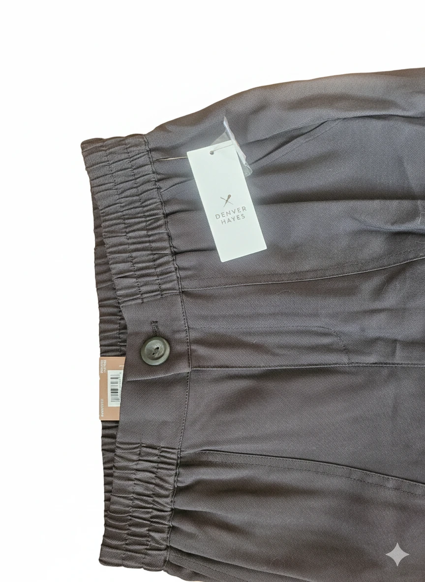 NWT Denver Hayes Women's Black Cargo Pants Size 2 - photo 4