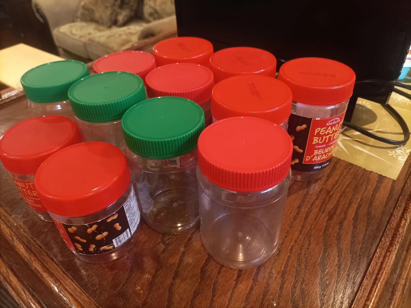 Empty Jars with Lids 🥕