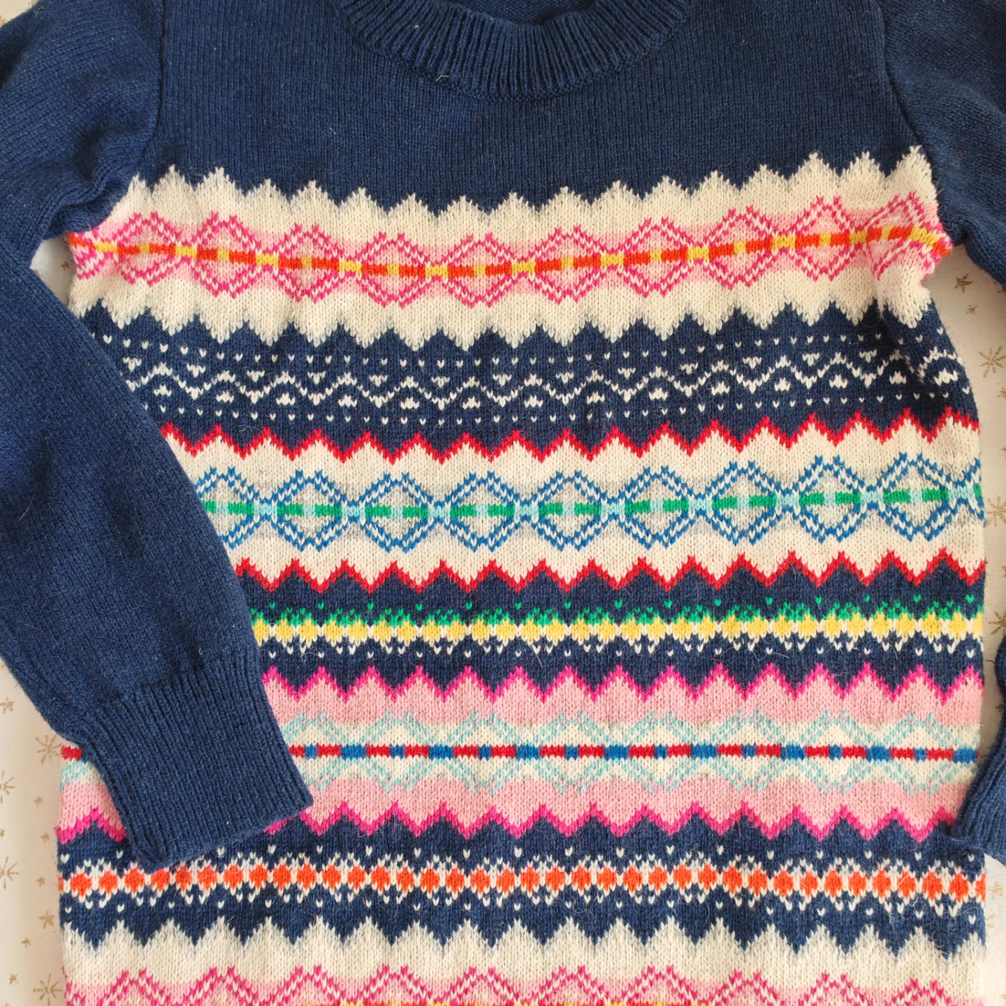Gap Girls Fair Isle Sweater Dress - photo 5