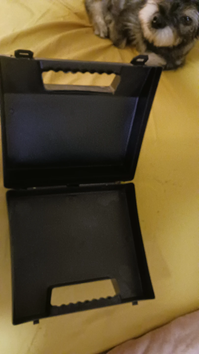 Black Plastic Carrying Case - photo 2