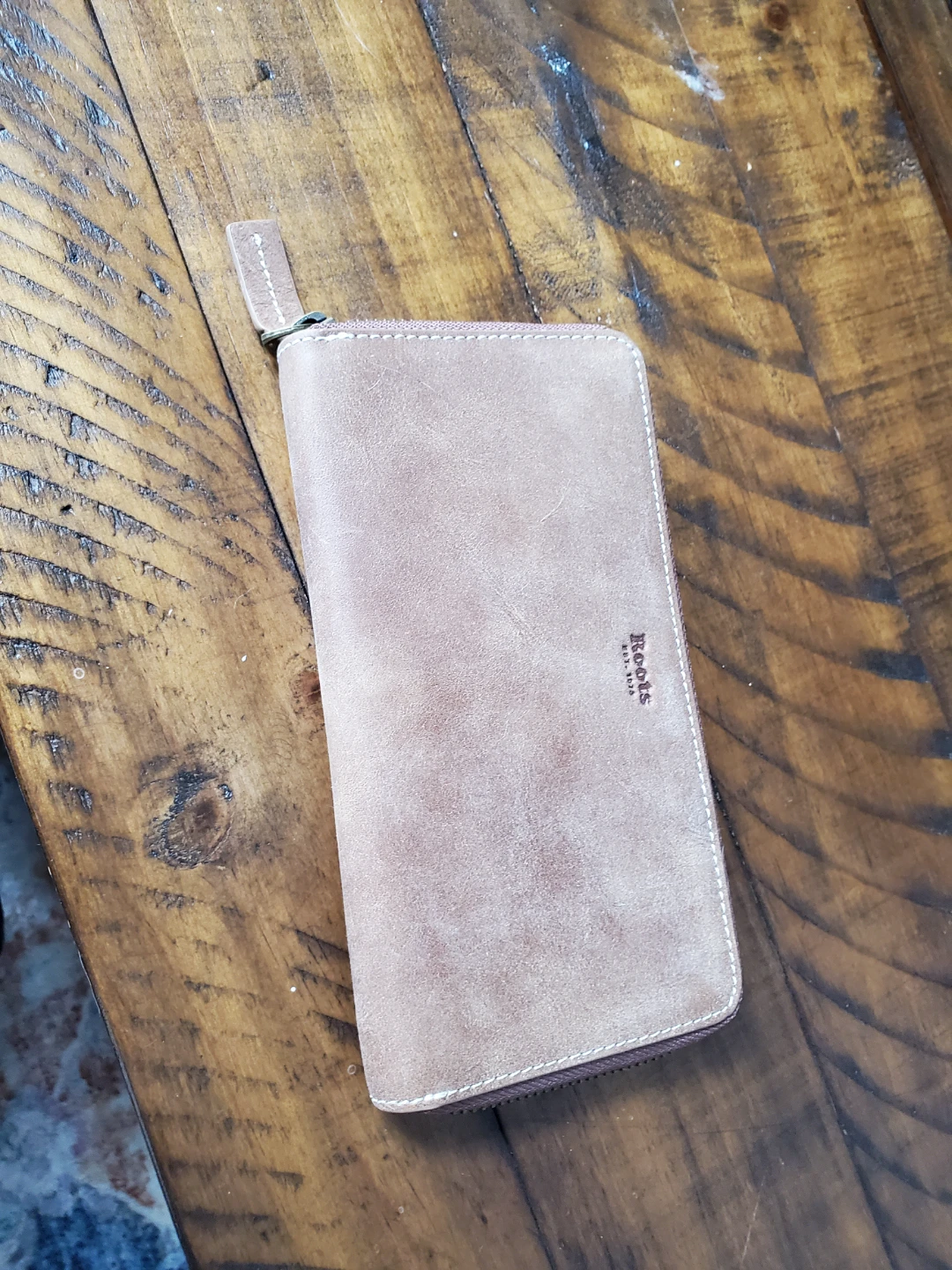 Roots Leather Wallet