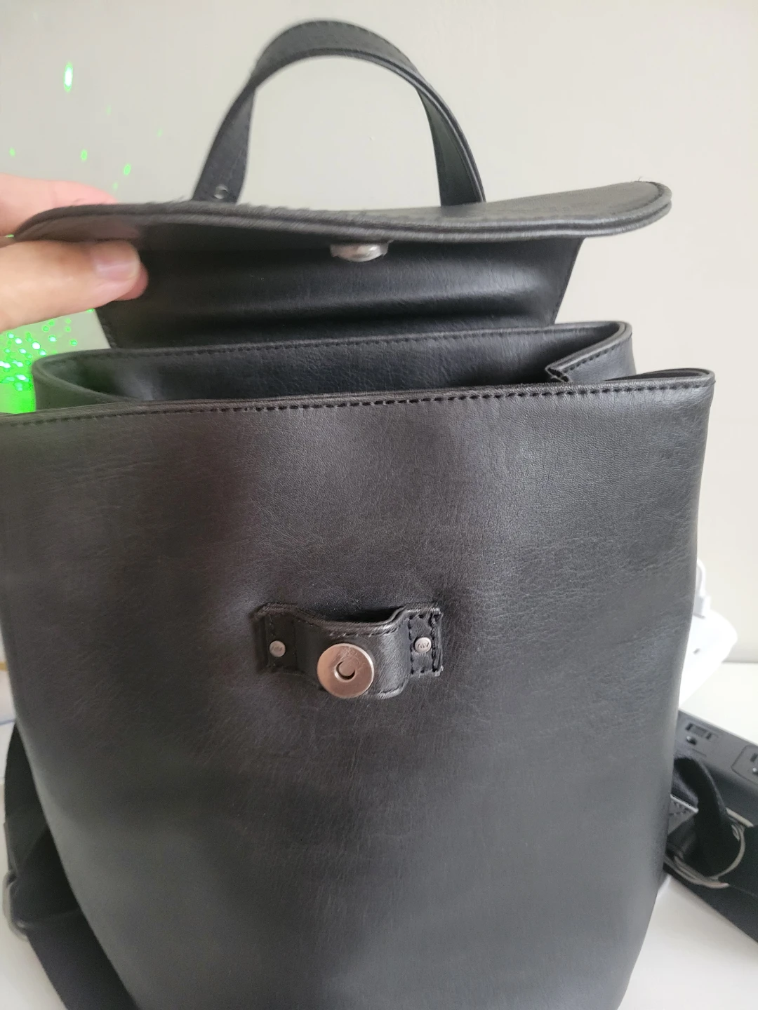 Matt & Nat Black Vegan Leather Backpack - photo 5