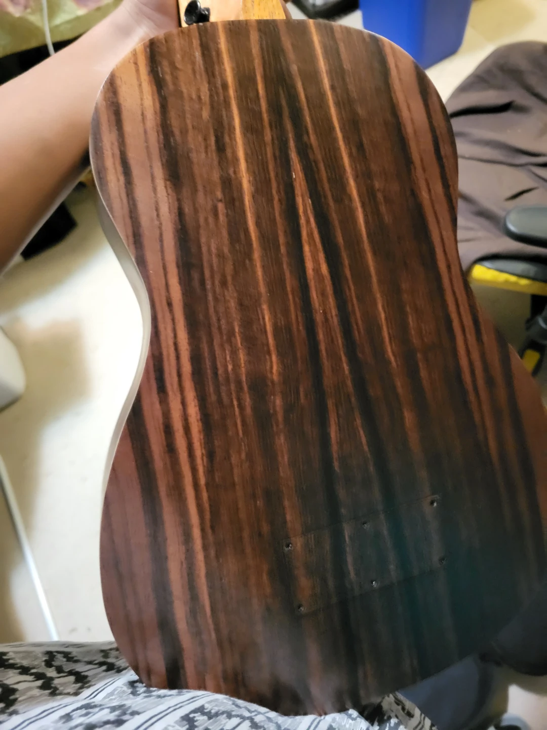 Aria Bass Ukulele with Case