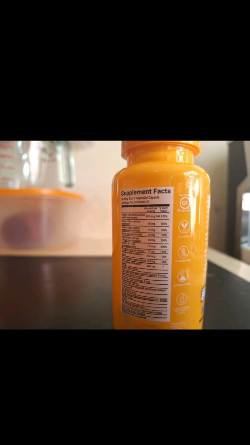 Skintamin is a dietary supplement