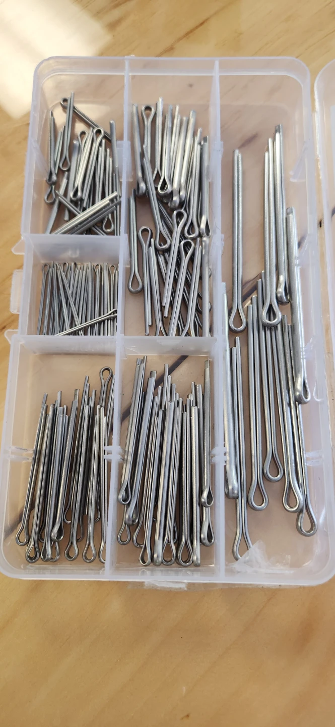 Rustark 304 Stainless Steel Cotter Pin Assortment Kit (110 Pcs) - photo 2