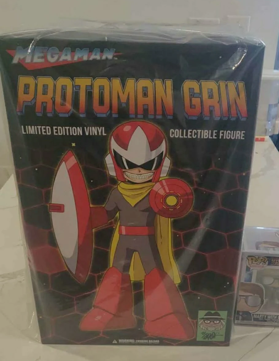 Mega Man Grin Limited Edition Vinyl Collectible Figures - photo 5