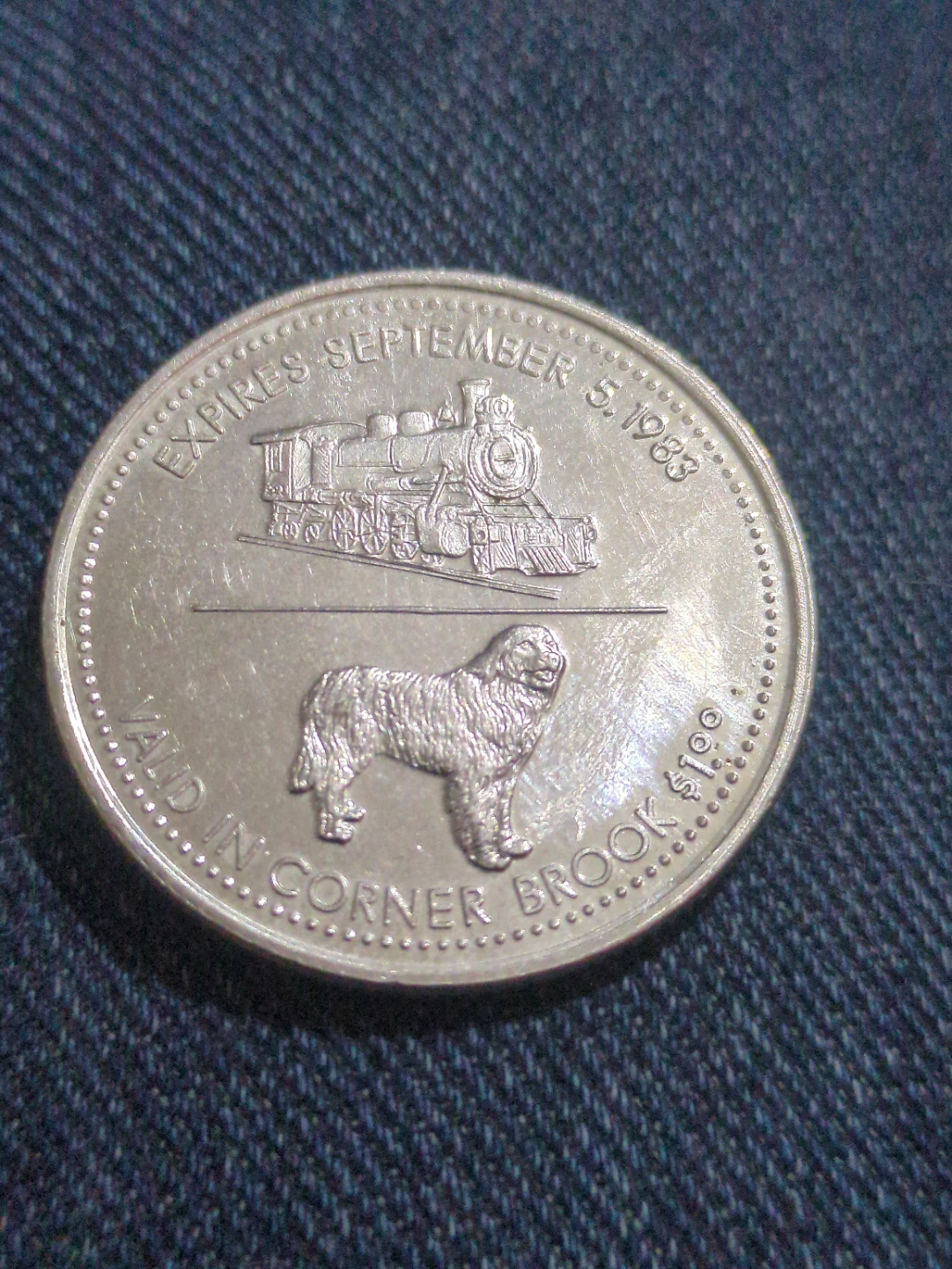 1983 Newfoundland Screech Rum Token - Valid in Corner Brook - photo 2
