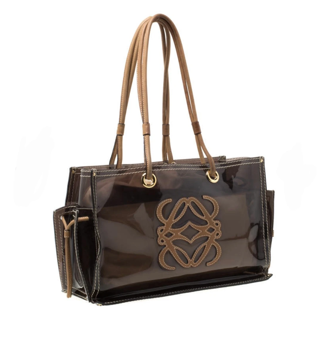 Loewe Pvc Brown Tote Bag - photo 2