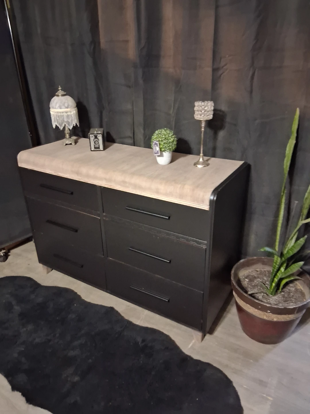 Custom Vintage Waterfall Dresser - photo 2