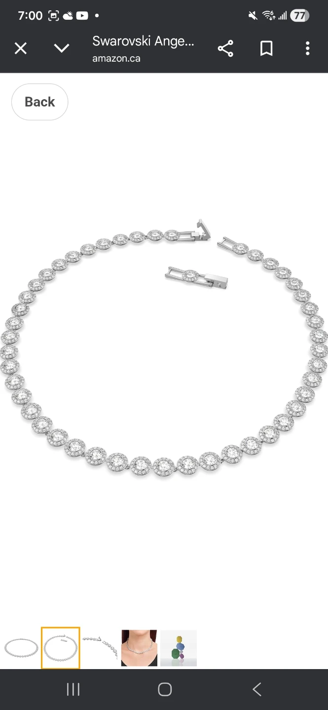 Swarovski Angelic Necklace💎✨️✨️♥️♥️ - photo 4