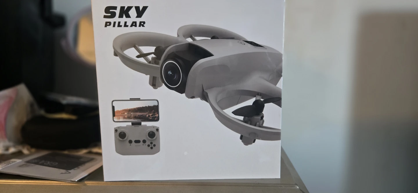 Sky Pillar Drone with Remote and Phone Mount