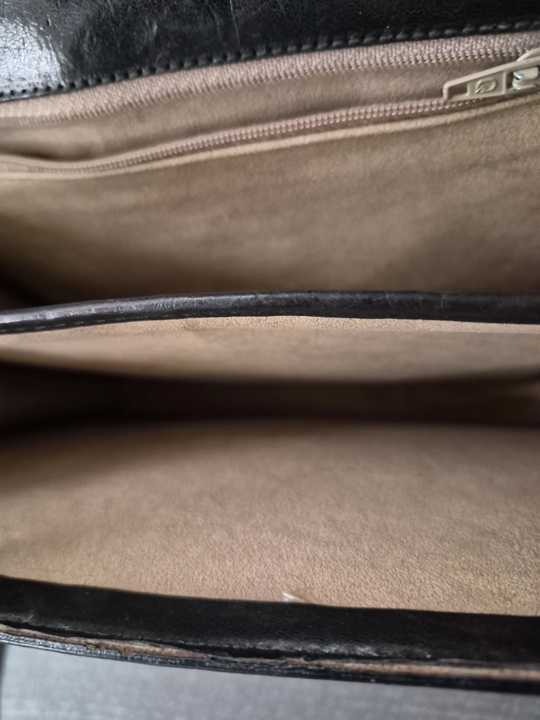 Black Leather Shoulder Bag - photo 4
