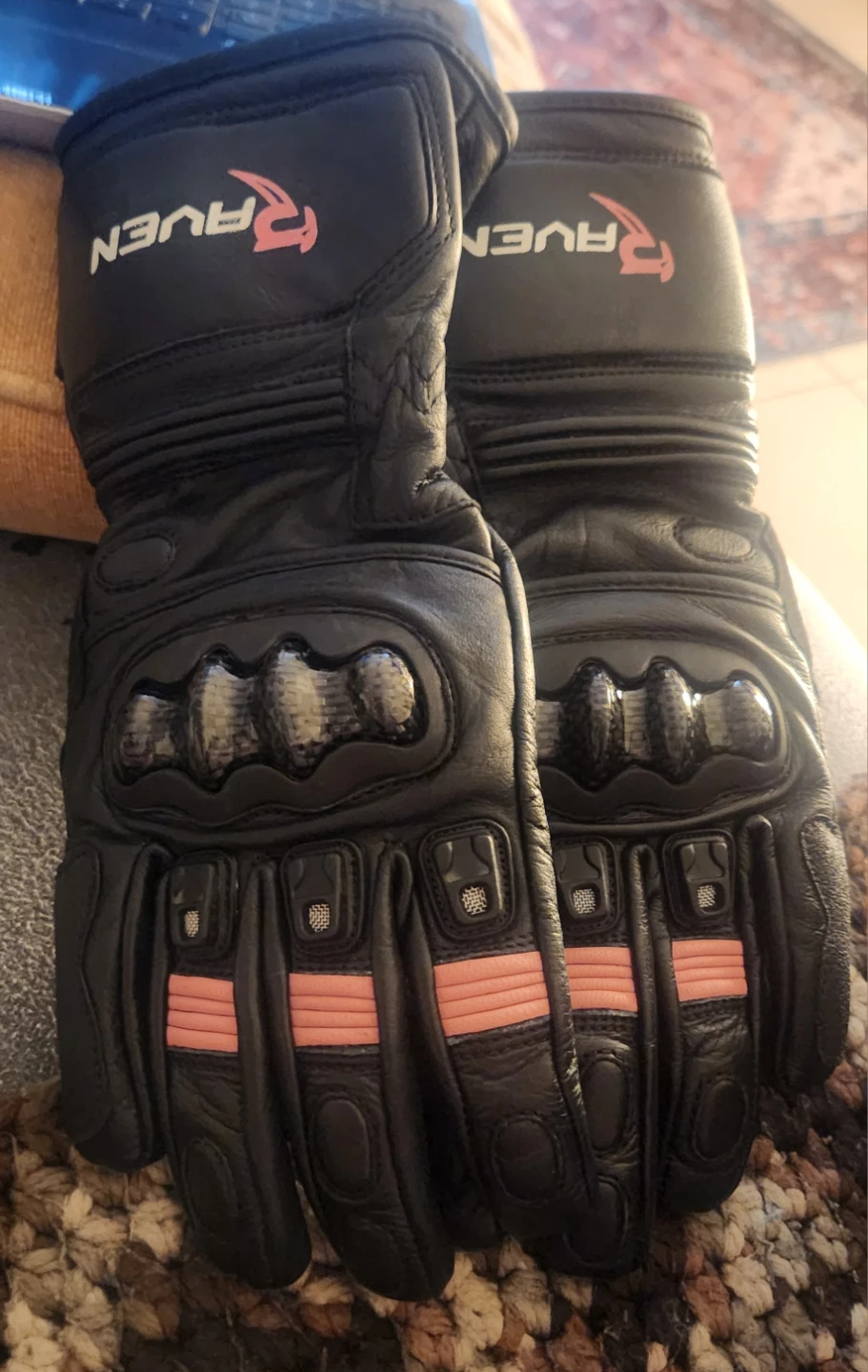 Raven Motorcycle Gloves