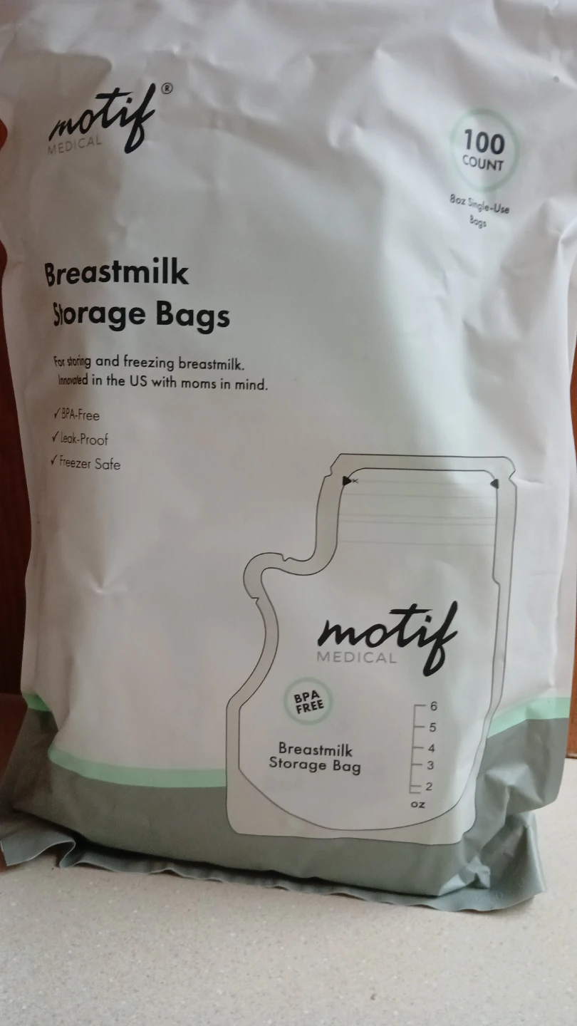 Motif Medical Breastmilk Storage Bags - 380 Count