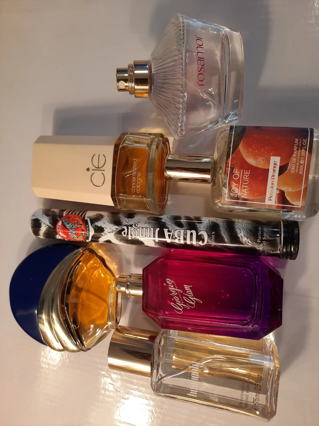 Assorted Perfume Lot: Giorgio Glam, Ciel, Rosamor & More - photo 3