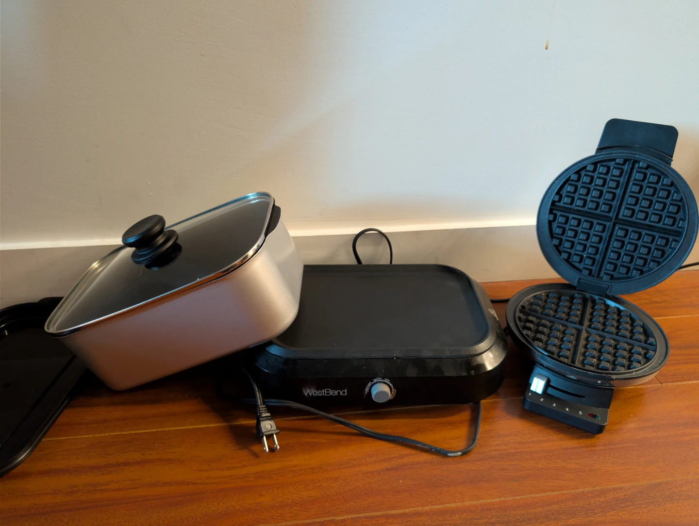 Cuisinart Waffle Maker & West Bend Multi-Cooker