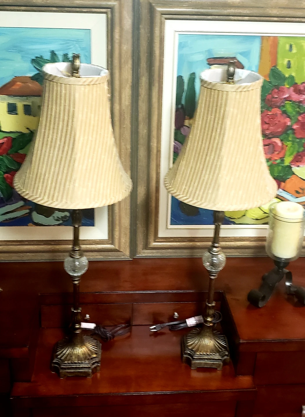 Bombay Pair of Table Lamps - photo 4
