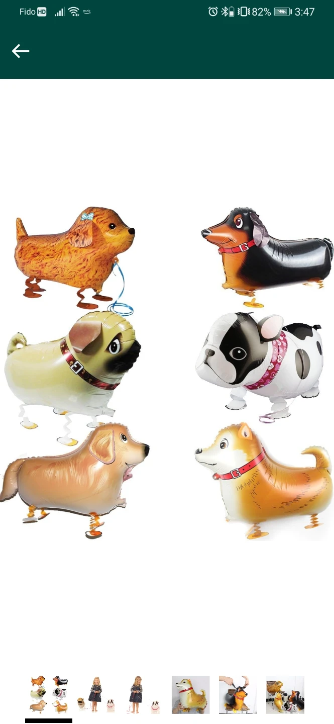 Dog Shaped Inflatable Walking Balloons 🏆