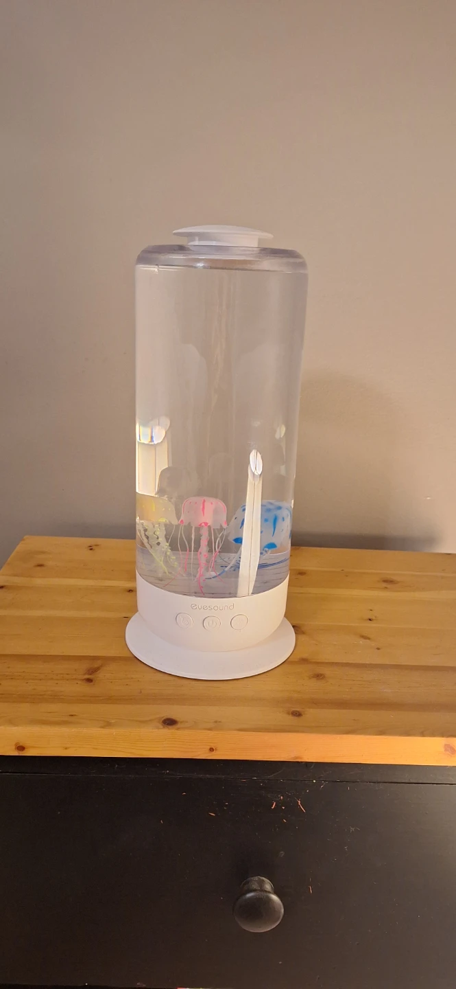 Jellyfish Lamp White Noise Machine - photo 5