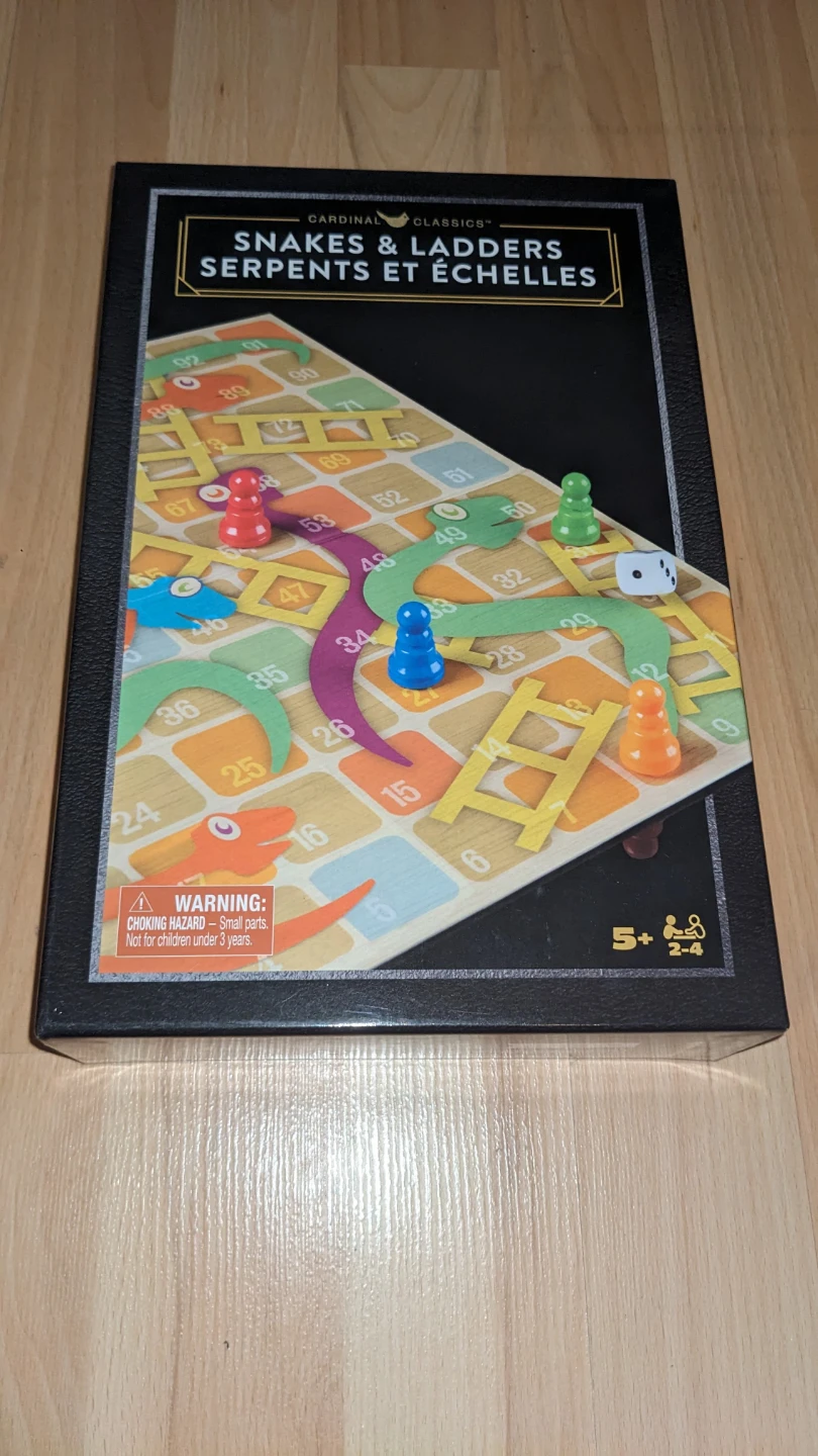 Cardinal Classics Snakes & Ladders Game 🏆