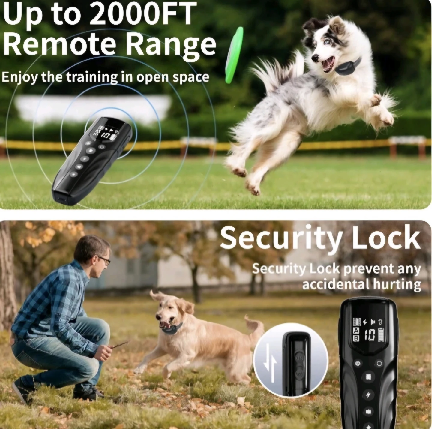 T710B Pet Training Collar with Remote - photo 4
