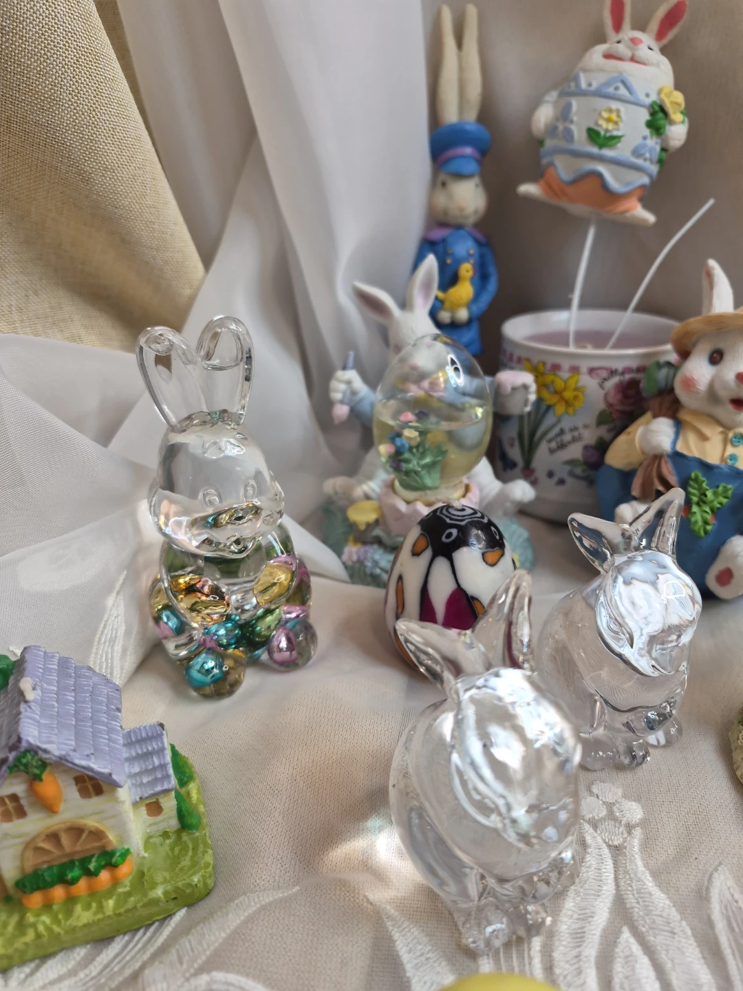Mix Misc Lot of 23 Easter Figurines Decor Etc. - photo 3
