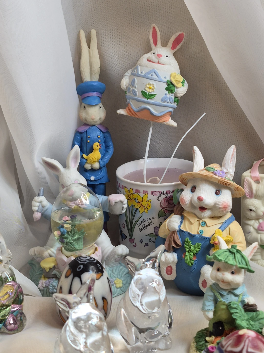 Mix Misc Lot of 23 Easter Figurines Decor Etc. - photo 4