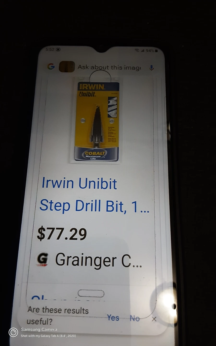 IRWIN Unibit #1 Step Drill Bit 1/8"-1/2" - photo 2