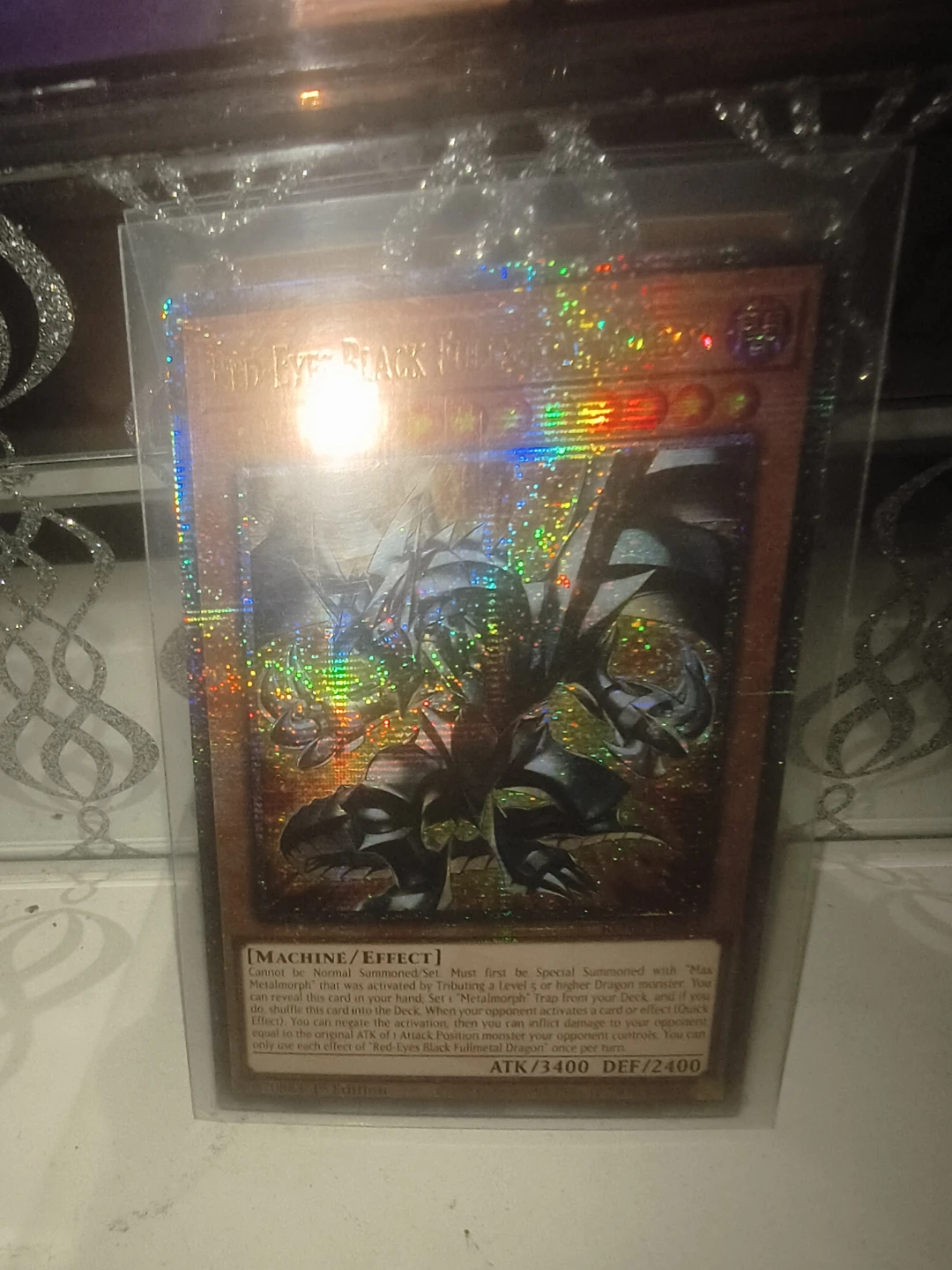 Yu-Gi-Oh! Red-Eyes Black Metal Dragon Card - photo 3