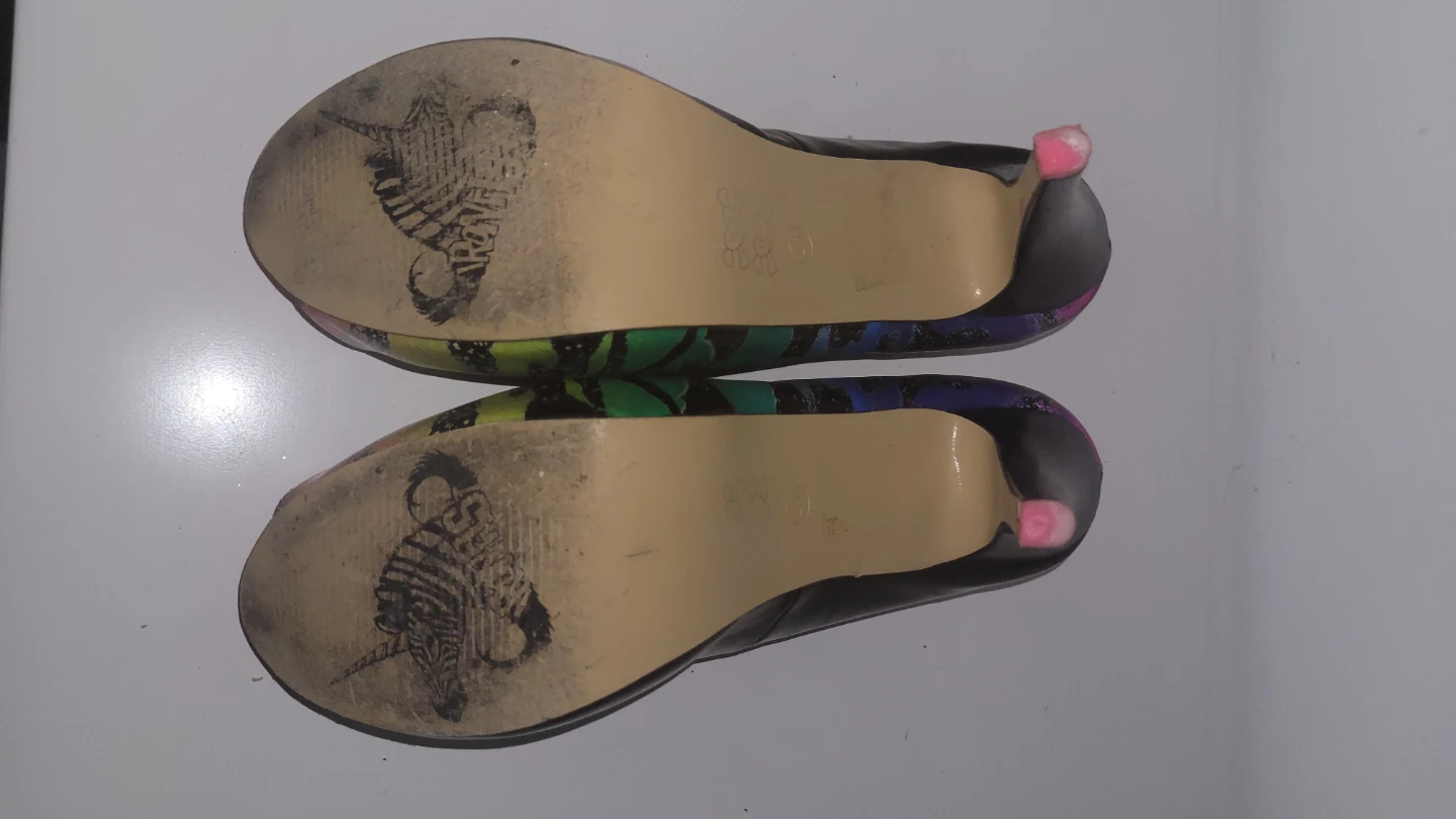 Iron Fist Unicorn Peep Toe Heels - photo 4