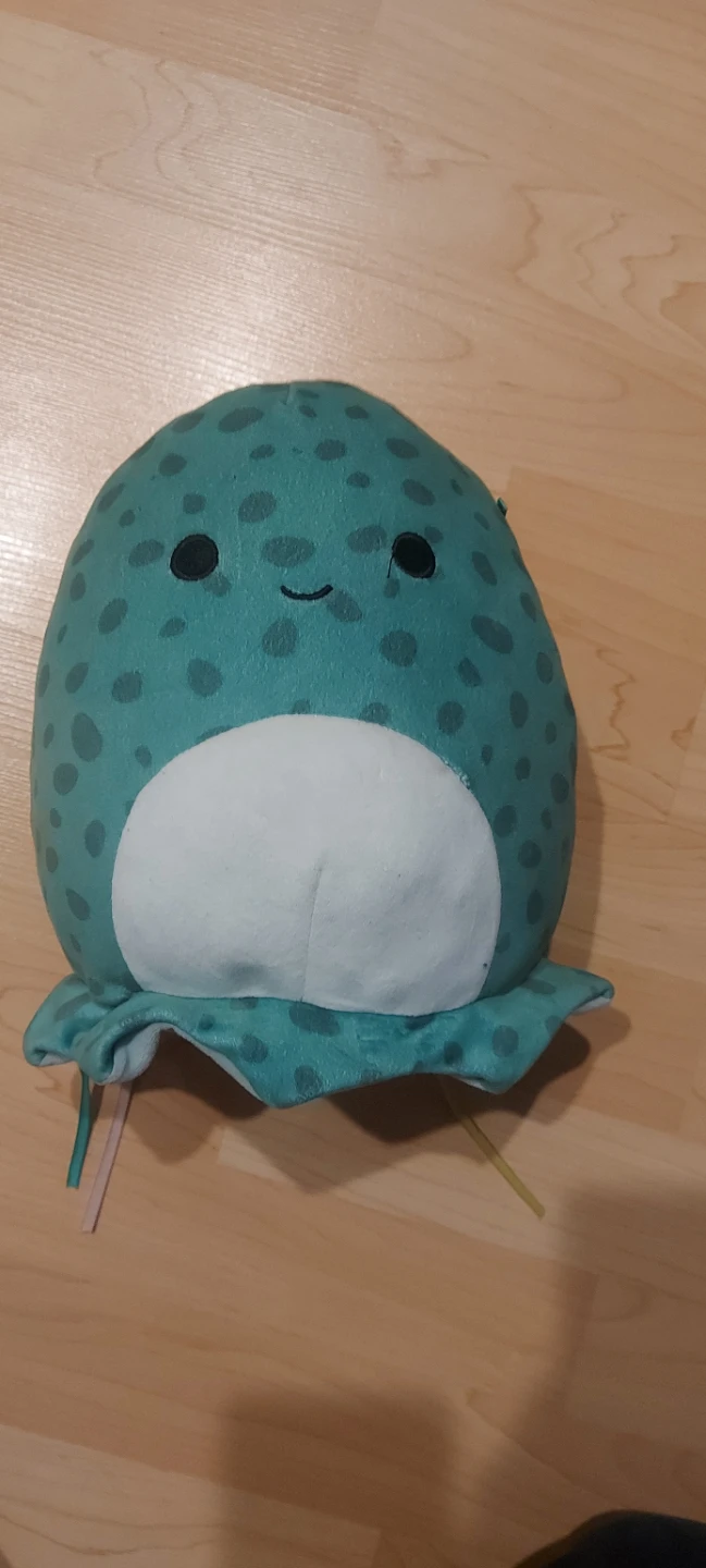 Teal Plush Octopus Toy