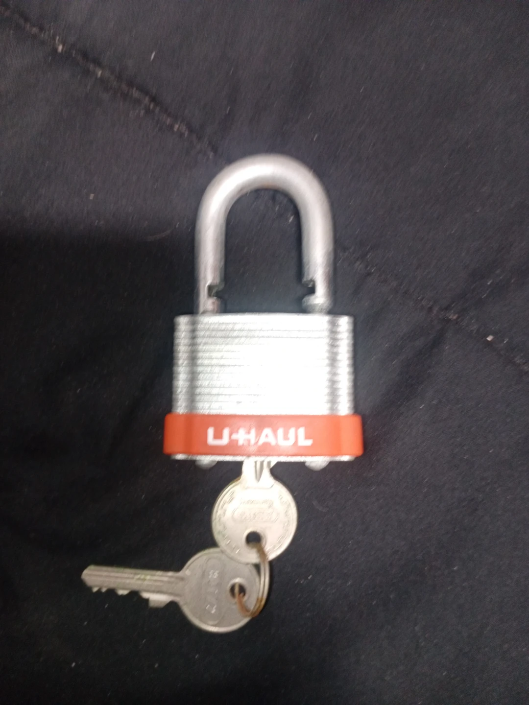 U-Haul Padlock with 2 Keys