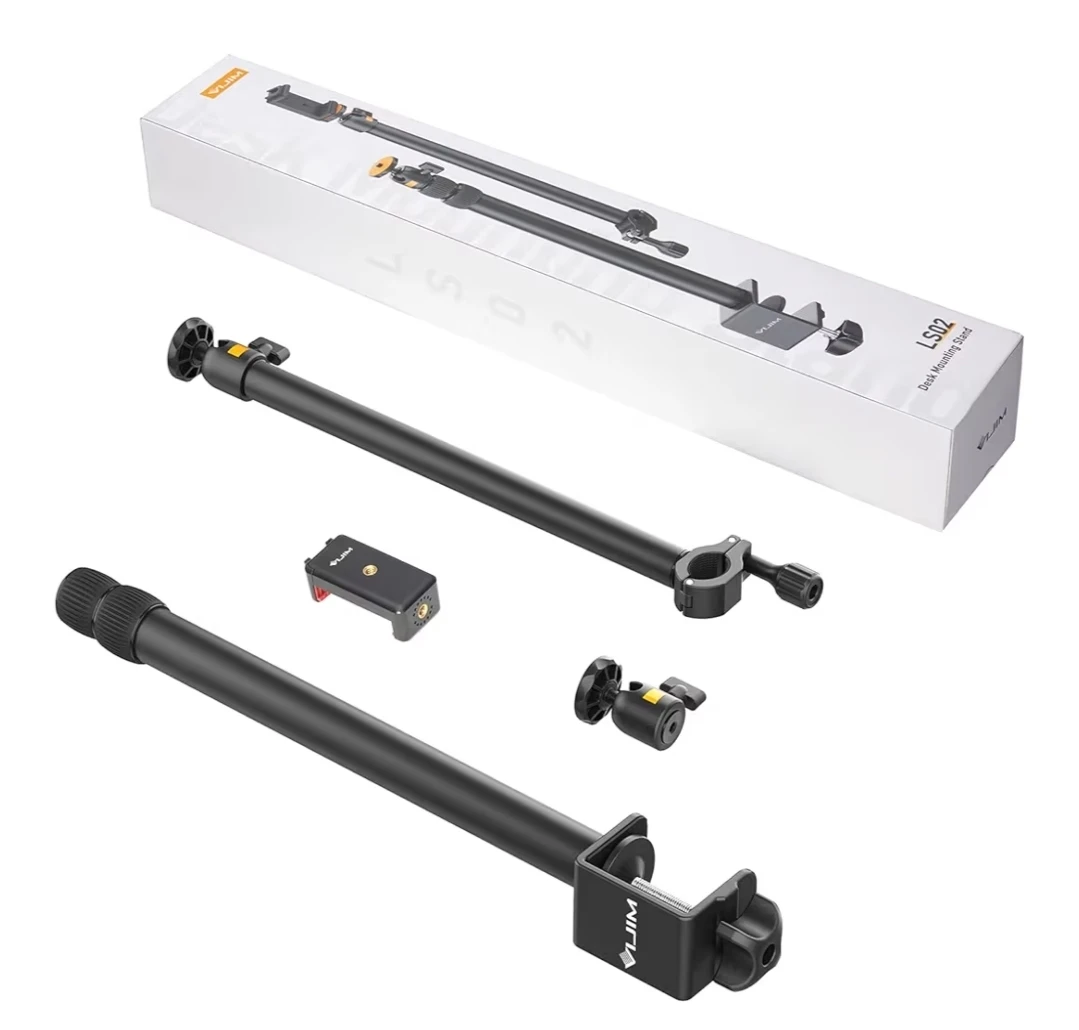 VLIM L502 Desk Mount Stand with Detachable Ball Head