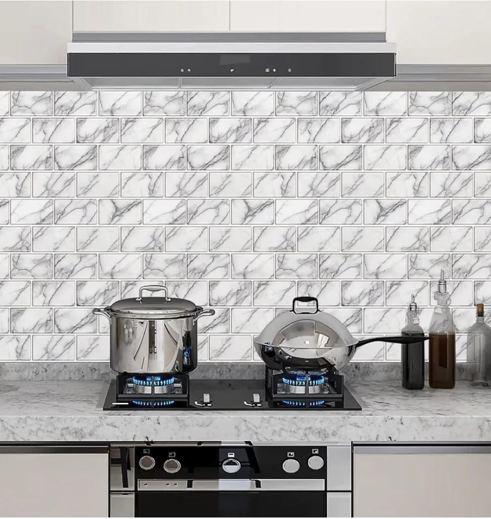 🥕URCOLOR Peel & Stick Vinyl Wall Tiles - photo 4