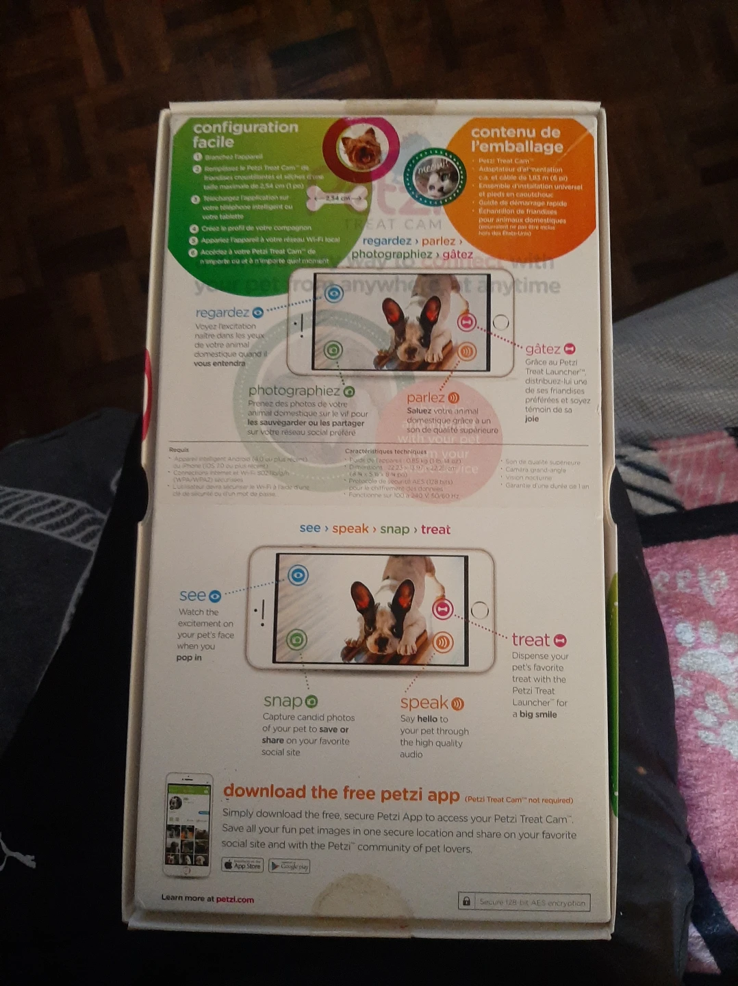 Petzi Treat Cam Pet Treat Dispenser - photo 3