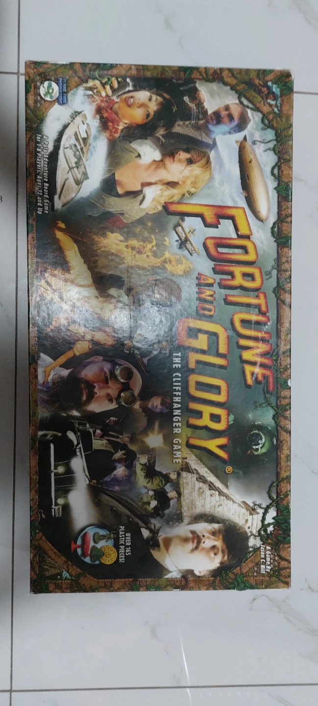 Fortune and Glory: The Cliffhanger Game Board Game