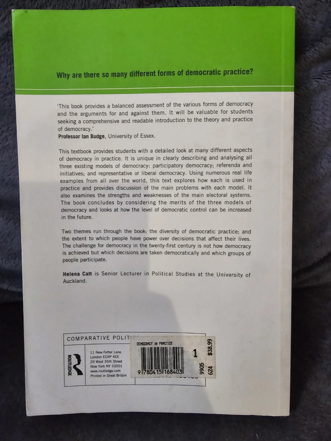 Democracy in Practice Book by Helena Catt - photo 2