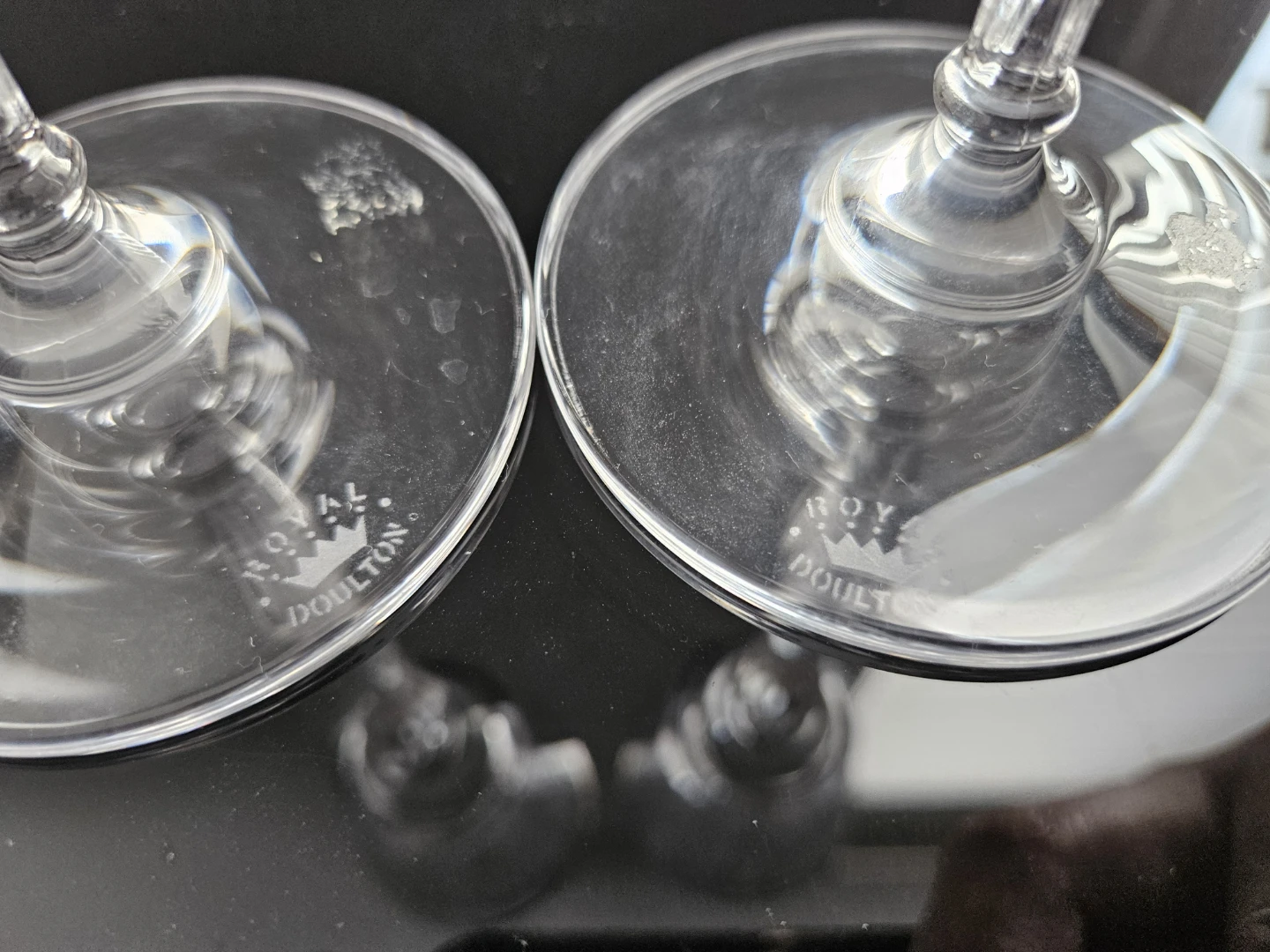 2 Crystal Royal Dalton Candle Stick Holders - photo 2