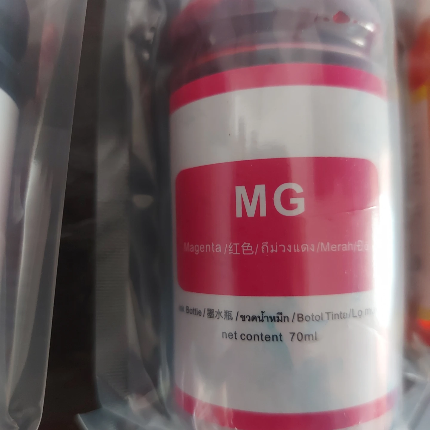 Printer GI-290 Refill Ink Bottles - Magenta, Yellow, Cyan, Black - photo 4