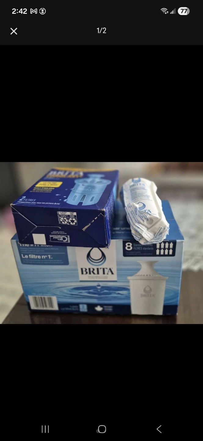 Brita Water Pitcher and Filter Replacements