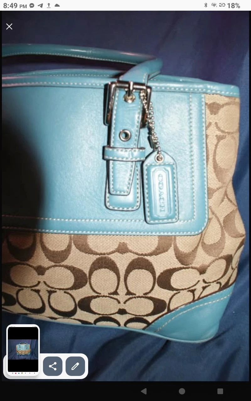 Coach Signature C Handbag