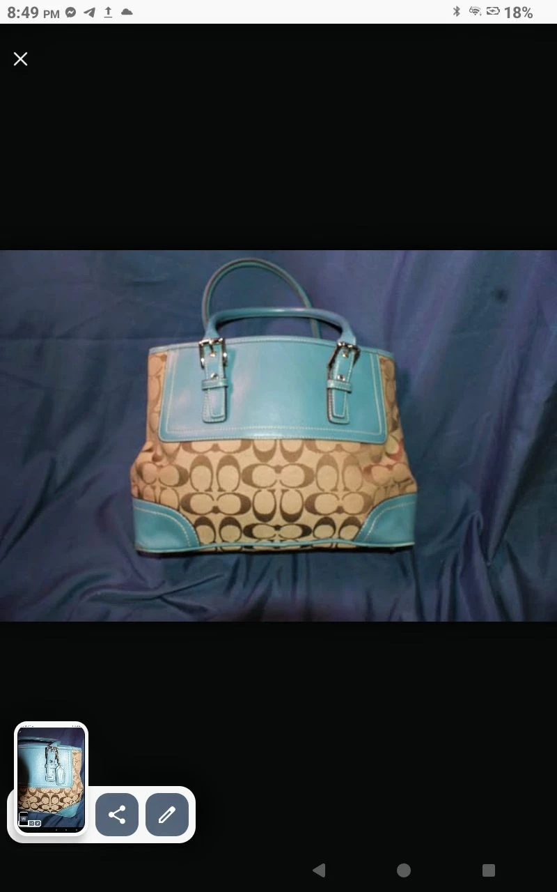 Coach Signature C Handbag - photo 2