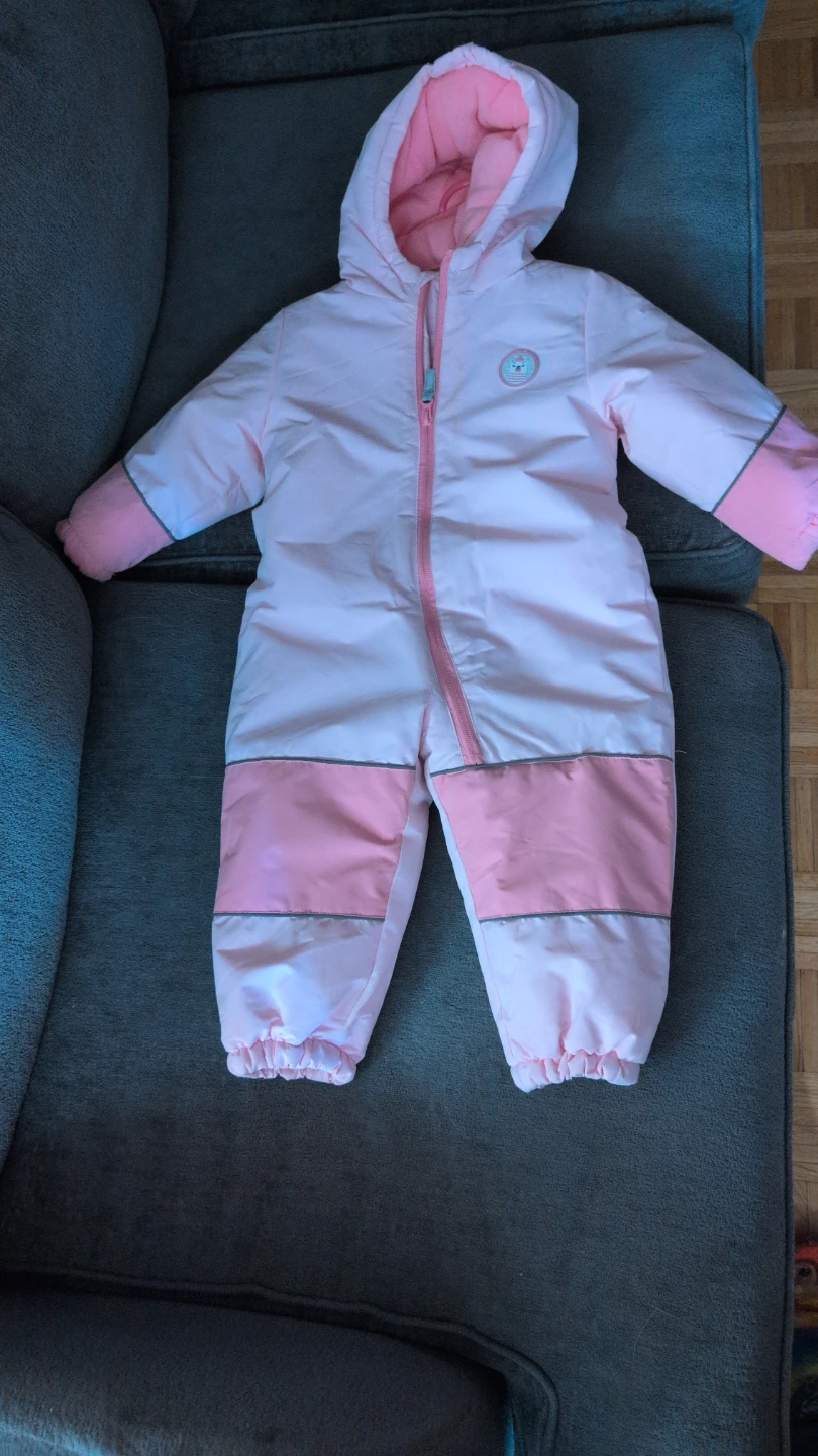 George Pink Snowsuit - 18-24 Months