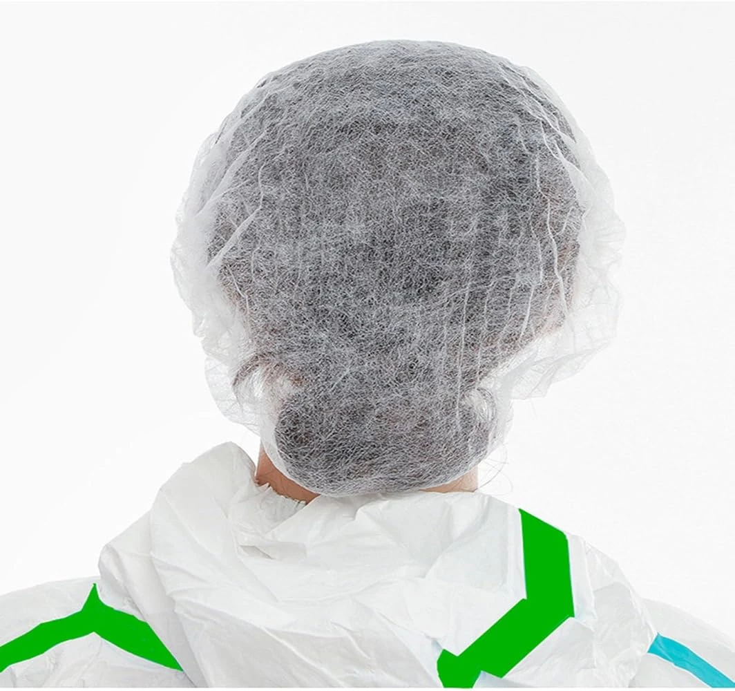 White Disposable Hair Net Caps - Pack of 100 - photo 5