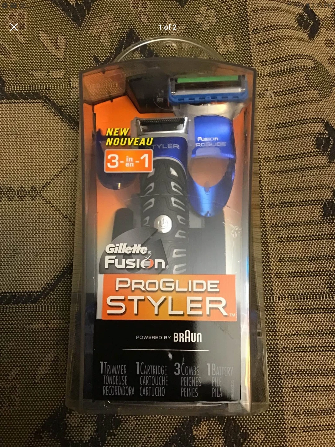 Gillette Fusion ProGlide Styler Powered by Braun